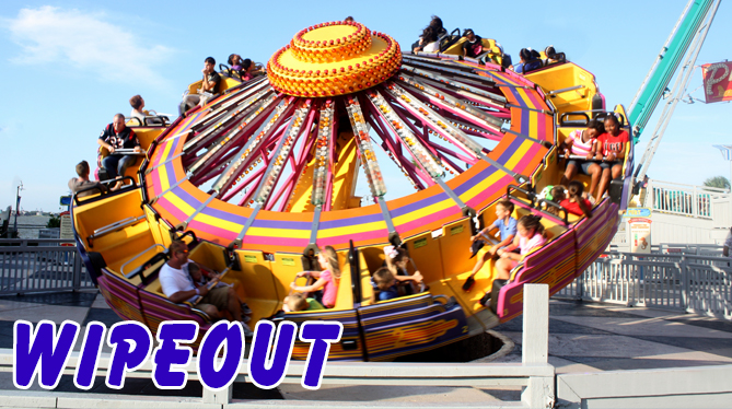 Wipeout ride