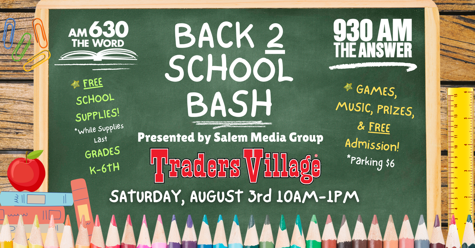Back 2 School Bash 2024