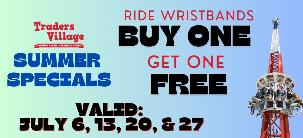 Ride Wristbands Summer Specials