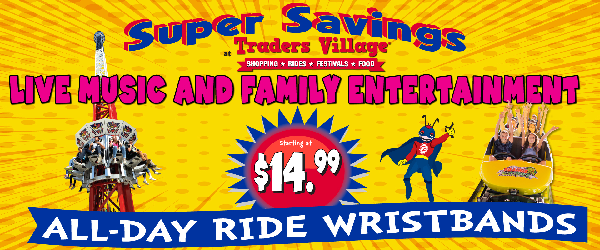 TVGP All-Day Ride Wristbands