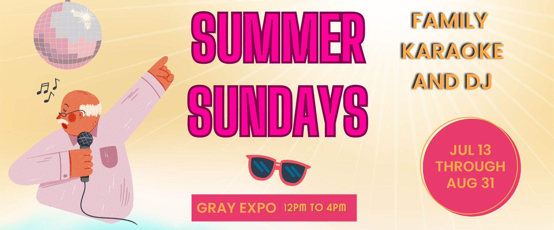 Summer Sundays at Gray Expo